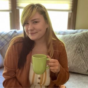 Burnt Ochre Old Navy Blazer, used in good condition!